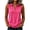 Hot Pink -AU28, variant on Dwellite Womens Golf Shirt V Neck Sleeveless Tank Collared Loose Fit Basic Casual Summer Tops 2026 Hot Pink M