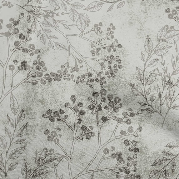 oneOone Cotton Poplin Light Gray Fabric Asian Sewing Fabric By The Yard Printed Diy Clothing Sewing Supplies 42 Inch Wide