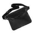thumbnail image 4 of Riñonera impermeable, bolsa para teléfono, bolsa de almacenamiento impermeable, funda para teléfono, riñonera, Negro, 4 of 9