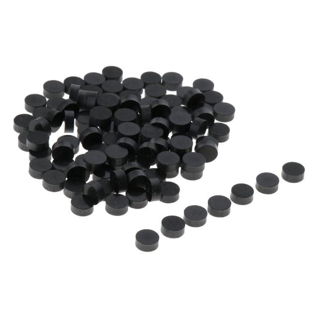 Paquete De Incrustación De Puntos De Diapasón De Diapasón De Acrílico Para Partes De Repuesto De Acústicas 6.3 x 2.5mm Hugo Guitarra Traste Inlay Sticker Dots