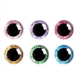thumbnail image 1 of 120 Piezas de 18 mm 3D Glitter Ojos de Seguridad de PláStico Redondos para Manualidades, Ojos de MuñEca de Ganchillo con Arandelas, Ojos de Animales de Peluche para Bricolaje, 1 of 5