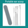 thumbnail image 5 of Selección de oídos, juego de herramientas de limpieza de oídos, kit de eliminación de cerumen con cureta de oídos con un pequeño cepillo de limpieza y caja de almacenamiento, 5 of 5
