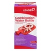 Leader Combination Hot Water Bottle for Muscle Pain and Injuries Relief, 2 Quart Capacity, 1 Ct, Red