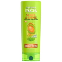 Garnier Fructis Sleek & Shine Fortifying Conditioner for Frizzy, Dry Hair 12.0 fl oz Pack of 4