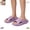 Purple, variant on YOUYEDIAN Shower Shoes Women Soft Platform Versatile Non Slip Comfy Fashion Breathable Slippers Casual Open Toe Backless Shoes