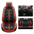 thumbnail image 2 of OTOEZ Universal PU Car Seat Covers 5 Seats Full Set, 5D Luxury Leather Front Rear Back Protector Cushion Fully Covered, 2 of 11