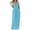 Z-Sky Blue41, variant on JIAYUE Women's Dress A-Line O-Neck Ankle-Length Casual Maxi With Pockets Elegant Solid Color Short Sleeve Flowy Plus Size Comfortable For Everyday Wear Stylish Female Dresses