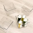 thumbnail image 3 of iDesign, 4-Piece Multiuse Clear Plastic, Open Top Organization Bins, 3 of 6