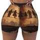 thumbnail image 2 of Fotbe Vintage Family History Book Shorts Sin Costuras – Shorts Deportivos de Cintura Alta para Mujer, Elásticos para Gimnasio, Yoga, Running o Ciclismo-Medium, 2 of 8