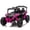 Pink, variant on Ambifirner 24V Ride on Car for 2 Seater Ride on UTV Off-Road UTV 80W*2, Powerful Motor Electric Vehicles with Remote Control, Spring Suspension, Led Light, Bluetooth Music, Pink