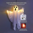 thumbnail image 4 of Fantasma Brillante Halloween LED Puerta Habitación Escape Escena Accesorios () Blanco, 4 of 9
