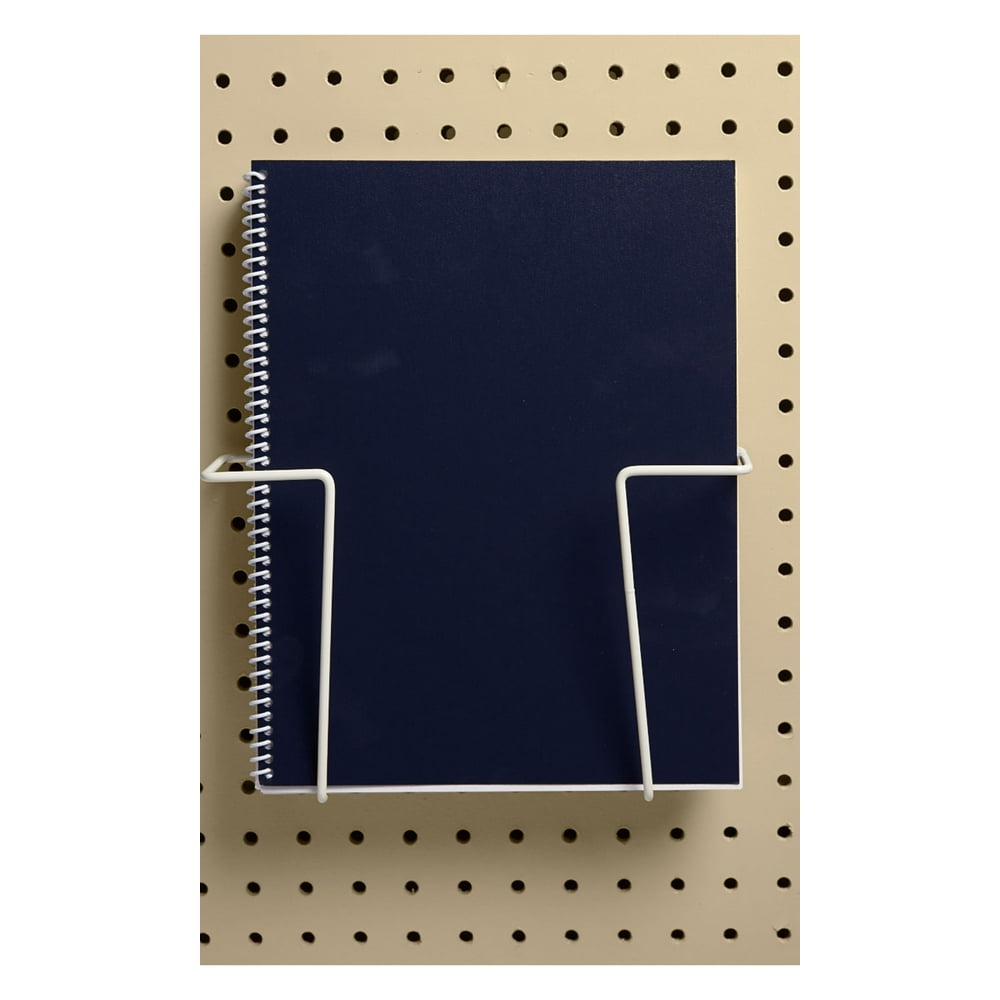 2Piece Expandable Literature Display for Pegboard 6 1/2”H x 2”D