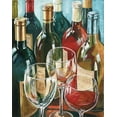 thumbnail image 2 of Gorham, Gregory 20x24 Gold Ornate Wood Framed with Double Matting Museum Art Print Titled - Wine Reflections I, 2 of 4