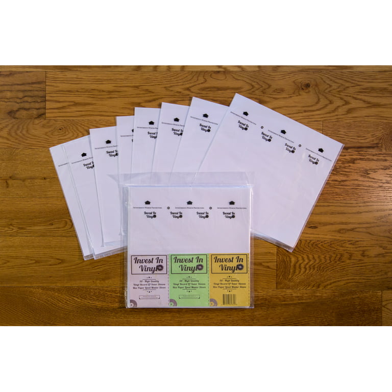 50 Master Sleeves Rice Paper Anti Static LP Inner Sleeves Mobile
