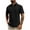 Black, variant on Ashirexll Mens Button up Shirts Short Sleeve, Big and Tall Shirts for Men, Casual Soft and Comfortable Short Sleeve Turndown Collar Button Shirts
