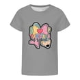 thumbnail image 4 of Gunia 100 Day Of School Shirt Kids Boys Girls Graphic Short Sleeve Tee Back To School Soft Casual With Cute Print Round Neck Comfortable Daily Wear Tshirts Tops 1-13 Years, 4 of 4