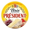 President Brie Soft-Ripened Cheese, 8 oz (Refrigerated)