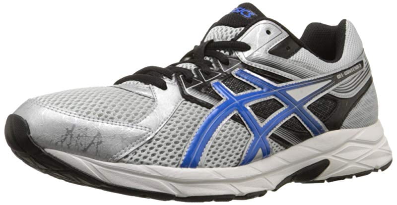 ASICS Men's Gel Contend 3 Running Shoe, Light Grey/Titanium/Black, D(M) US - Walmart.com