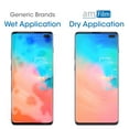 thumbnail image 3 of amFilm Screen Protector for Samsung Galaxy S10 Plus (2 Pack), Flexible (Case Friendly) Elastic TPU Film (2019), 3 of 7