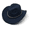Navy Blue, variant on Top Hat British Style Western Cowboy Hat Fedora Hats for Men Outdoor Gentleman Soft Felt Large Curved Brim Warm Jazz Hat Womens Hats,Claret