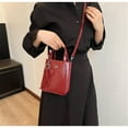 thumbnail image 6 of Korean Styles Crossbody Bag for Women Trendy Shoulder Bag Retro Daily Handbag Purse Work Bag Top Handle Bag, 6 of 20