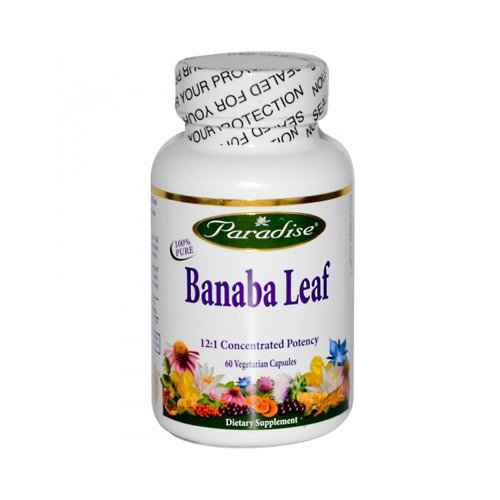 Paradise Herbs Banana Leaf 60 Vcaps Walmart Com Walmart Com