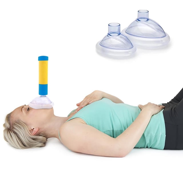 Entrenador respiratorio Máscara de primeros auxilios para asfixia Dispositivo cardiopulmonar artificial Aparato de respiración