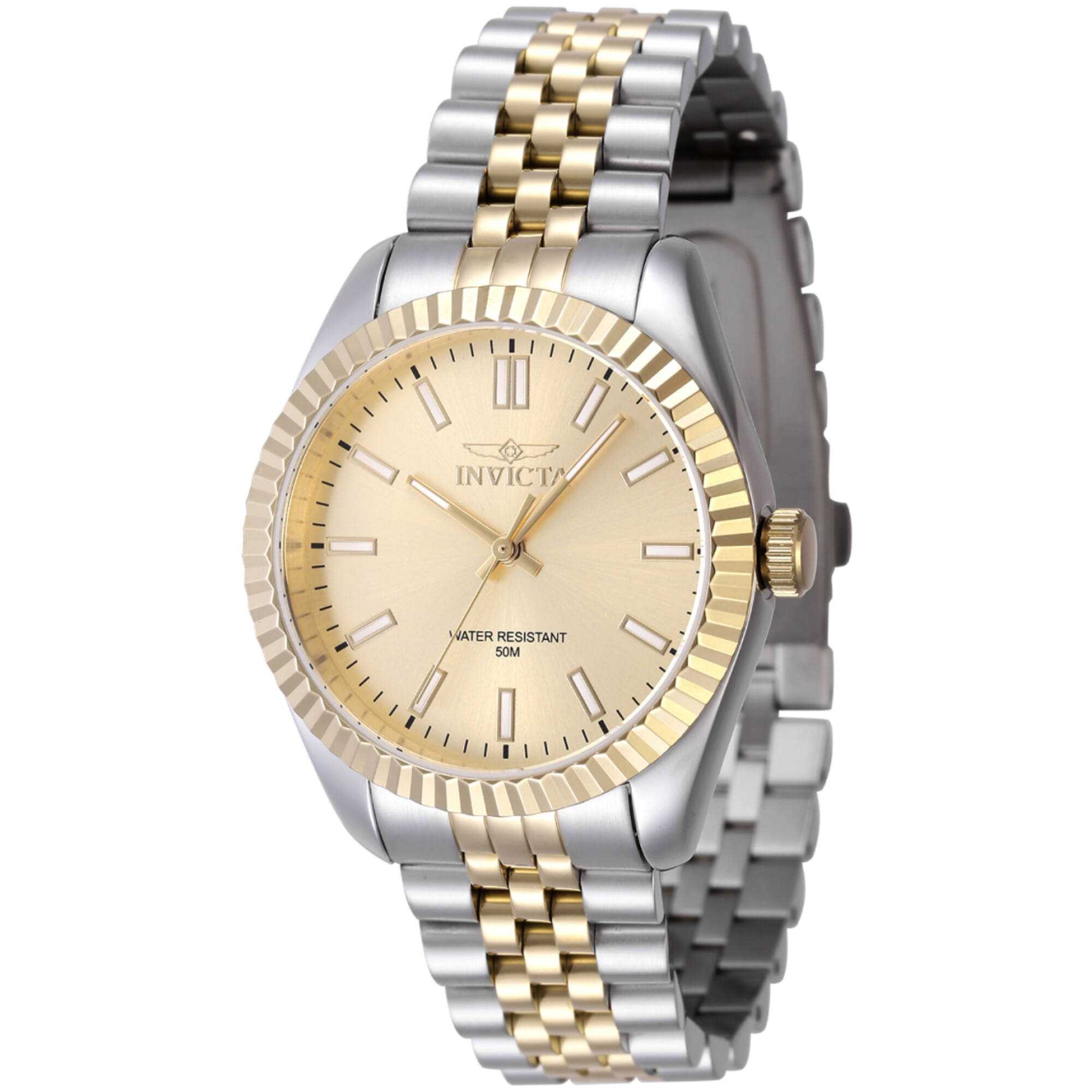 Invicta Women\'s Watch Specialty Quartz Black Dial Yellow Gold Bracelet 47504 Invicta Women main image 2
