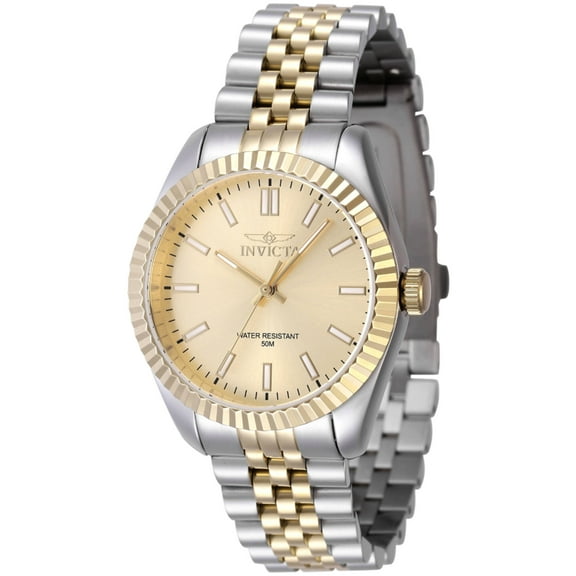 Invicta Specialty Quartz Gold Dial Ladies Watch 47503