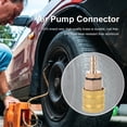 thumbnail image 4 of Conector Hardware Conector Bomba Aire Conexión Rápida Latón Macizo Cabezal Inflador Cobre Engrosado NPT (bolsa Individual) (6 5 Mm)TXW#826363.01, 4 of 7