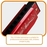 Beginner Harmonica Students Harmonica Children Harmonica Kids 10 Holes Harmonica