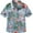 Gray, variant on SSLR Youth Big Girls Flamingo Hawaiian Shirt Casual Short Sleeve Button Down Shirt