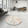 thumbnail image 4 of Ahgly Company Machine Washable Indoor Rectangle Contemporary Tan Brown Area Rugs, 2' x 4', 4 of 7