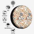 thumbnail image 6 of Kdxio Floral Paisley for Tire Cover Wheel Protectors Tyre Covers Weatherproof Wheel Covers Universal Fit for Trailer Rv SUV Truck Camper Travel Trailers 17 inch, 6 of 8