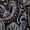 Black Gray Paisley, variant on Women's Sleeveless Floral Swing Dress with Pockets, Knee Length