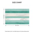 thumbnail image 3 of Linen Placemat With 18×12in Double Stitching Is Effectively Insulated And Foldable For Family Hotel Picnic Trips Lightseagreen Stripe_4 Four Pieces, 3 of 8