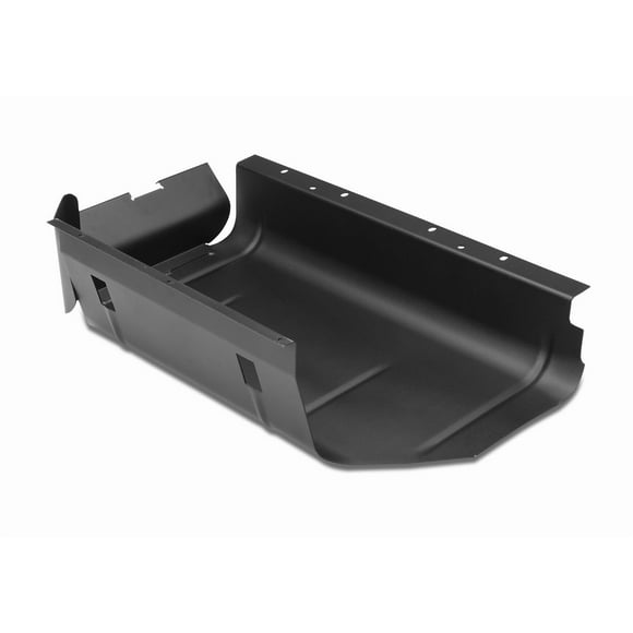 Fits 1987-1995 Jeep Wrangler YJ Warrior Skid Plate 90710 Gas Tank; Black; Steel