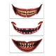 thumbnail image 3 of Pegatinas de cara de Halloween Pegatinas de boca de terror Decoración Extraíble Miedo para fiesta temática de disfraces Disfraces de Halloween Broma Baoblaze Pegatinas de cara de Halloween, 3 of 8