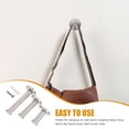 thumbnail image 3 of BESTYASH 3Ud Gancho De Pared De Metal Resistente Para Colgar Prendas Y Accesorios Plata, 3 of 8