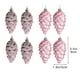 thumbnail image 2 of Christmas Tree Decorations 9cm/8pcs Christmas Tree Pendant Plastic Shaped Pendant Christmas Ball, 2 of 5