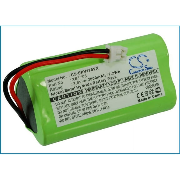 2000mAh XB1705 Battery for Euro Pro Shark V1705 Shark V1705i Shark V1705 V1705i