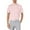 Almost Pink/Semi Turbo, variant on Men's adidas Regular-Fit Jacquard Polo - Men's Golf Polo Shirt For Comfortable Play - Small (S)