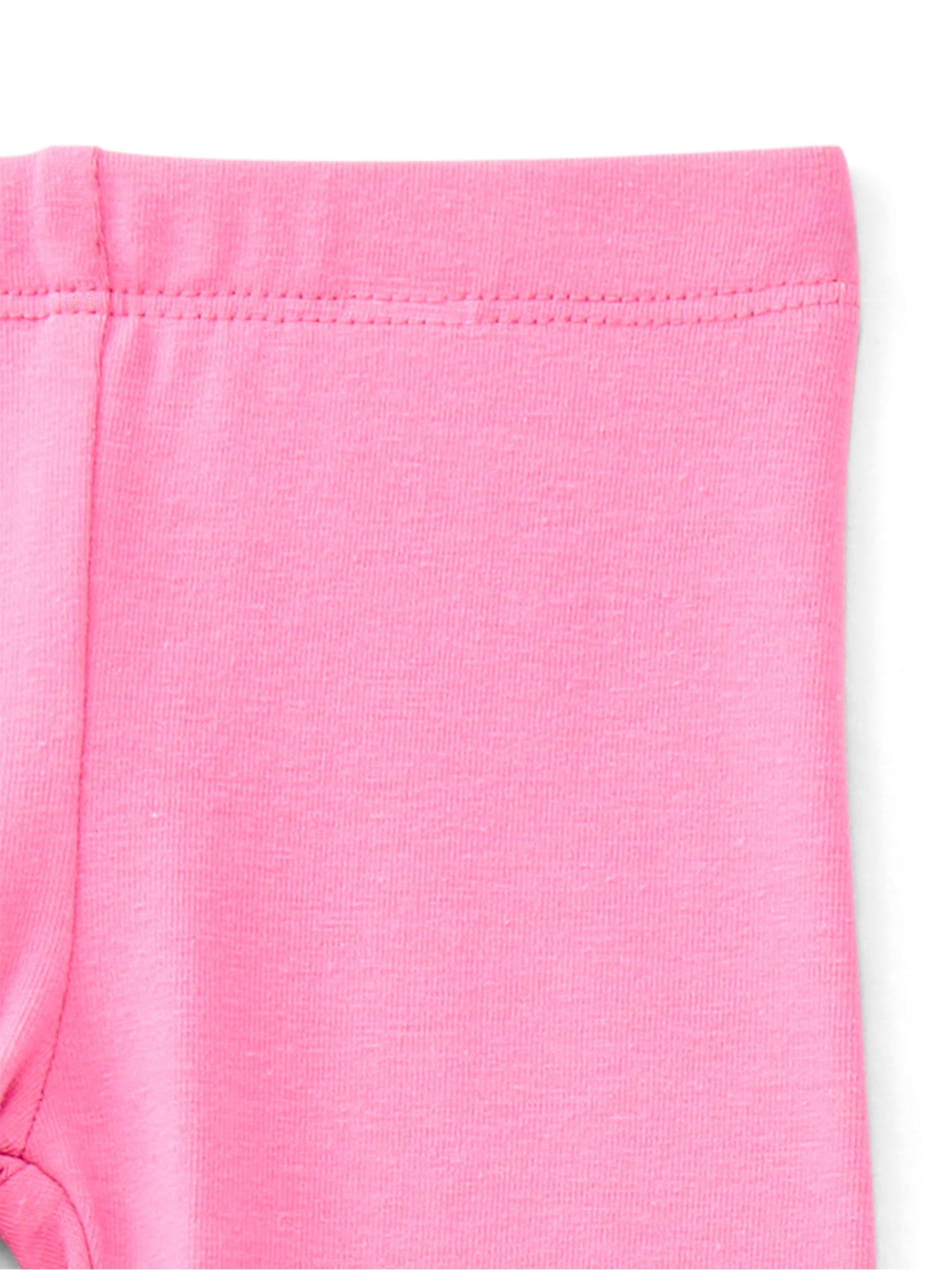 Wonder Nation Baby Girls Solid Leggings, 3-Pack, Sizes 0-24 Months
