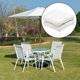 thumbnail image 4 of Cojines de asiento de mimbre sólido al Cojín de asiento de espuma de espuma para silla de oficina posturalele Corrección Boost Home Sofá blanco, 4 of 9