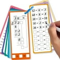 thumbnail image 3 of HLONK Savings Clearance! 15Pcs Subtraction Flash Cards  Math Flash Cards with 2 Dry Erase Pens 1 Rings  Educational Time Table Flash Cards for 1st to 3rd Grades Fun Learning with Math Gam, 3 of 5