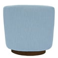 thumbnail image 5 of MINCETA Accent Chair,Modern Swivel Chairs for Living Room and Bedroom Reading with Wood Base,Performance Fabric in Dusty Blue, 5 of 5