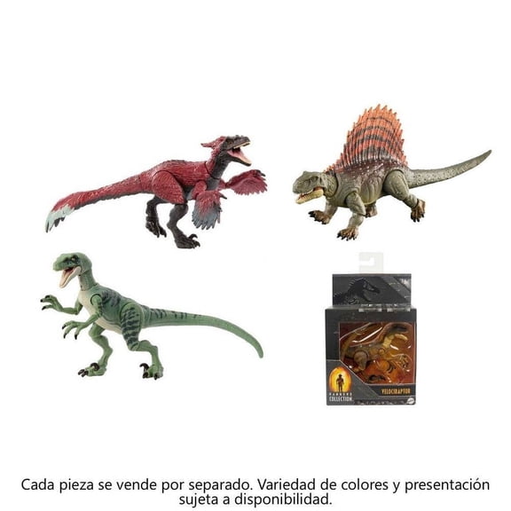 Dinosaurio de Juguete Jurassic World Hammond Collection Paquete con Dinosaurio y HumanoVarios Modelos 1 pieza