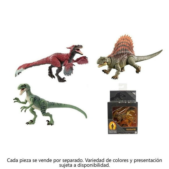 Dinosaurio de Juguete Jurassic World Hammond Collection Paquete con Dinosaurio y HumanoVarios Modelos 1 pieza
