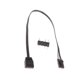 thumbnail image 2 of 5pcs For 4pin Rgb To Standard Argb 3-pin 5v Adapter Connector Rgb Cable 25cm, 2 of 4