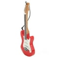 thumbnail image 2 of ANGGREK Musical Instruments Pendant Red White Beth Fine Detail Exquisite Beautiful Miniature Manual Model Decoration,Mini Wooden Guitar Pendant,Mini Musical Instruments Pendant, 2 of 8